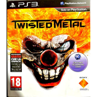twisted metal playstation 3 , midia fisica