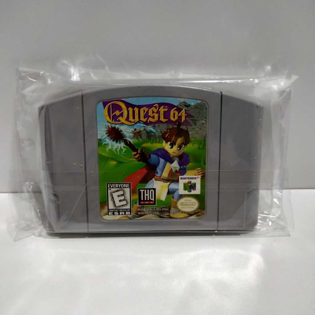 Jogo QUEST 64 Nintendo 64 Original Americano - Temos outros jogos