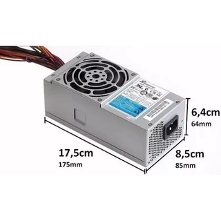 Fonte de alimentação para PC Atx Slim Seasonic 80 plus SS-300TFX 300W 100V/240V