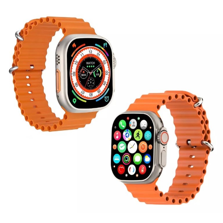 Smartwatch Original W69+ Ultra 2024 Series 9 Tela Amoled Nfc Gps Ilha ...