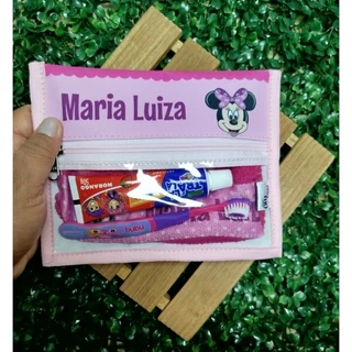 ORGANIZADOR HIGIENE - PORTA ESCOVA PERSONALIZADO COM NOME - PORTA ESCOVA DE DENTE