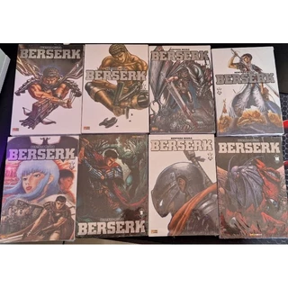Mangá Berserk Edição de Luxo, todos os volumes lacrados.
