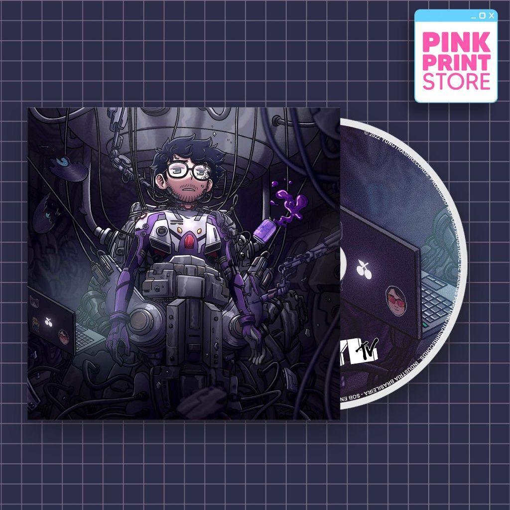 YUNG LIXO - CYBERTAPES (FAN MADE) | Shopee Brasil