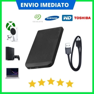 Hd Externo NOVO Usb 3.0 slim Ps3, Ps4, Ps5, Xbox One, Series S E X e Notebook