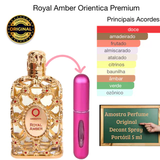 Perfume Feminino Royal Amber Orientiica Perfume Arabe Feminino Perfume importado