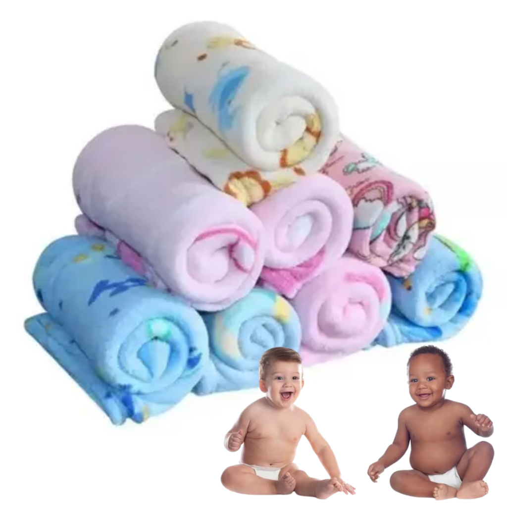 Manta Para Bebe 90x70cm Cobertinha Cobertor Coberta Soft Peluciado ...