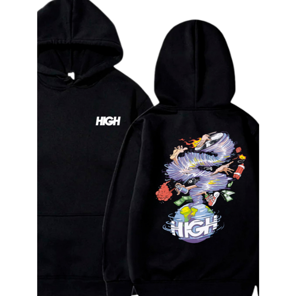 Agasalho Skatista Moletom Canguru Streetwear Alta Qualidade Premium