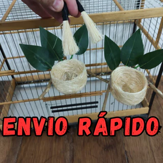 Kit Mexida 2 Ninho Galho - Coleiro Papacapim