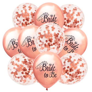 Balão Despedida De Solteira Festa Bexiga Rose Gold Casamento Noiva Kit Bride To Be