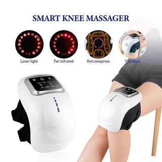 Foreverlily Massageador inteligente joelho relaxa os músculos alivia a rigidez articular LED screen