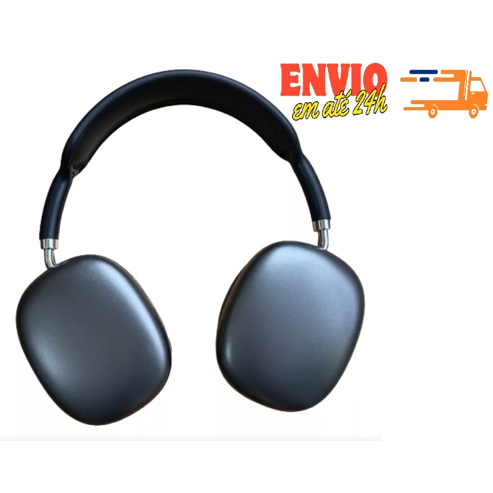 Fone de Ouvido Bluetooth P9 Preto | Shopee Brasil