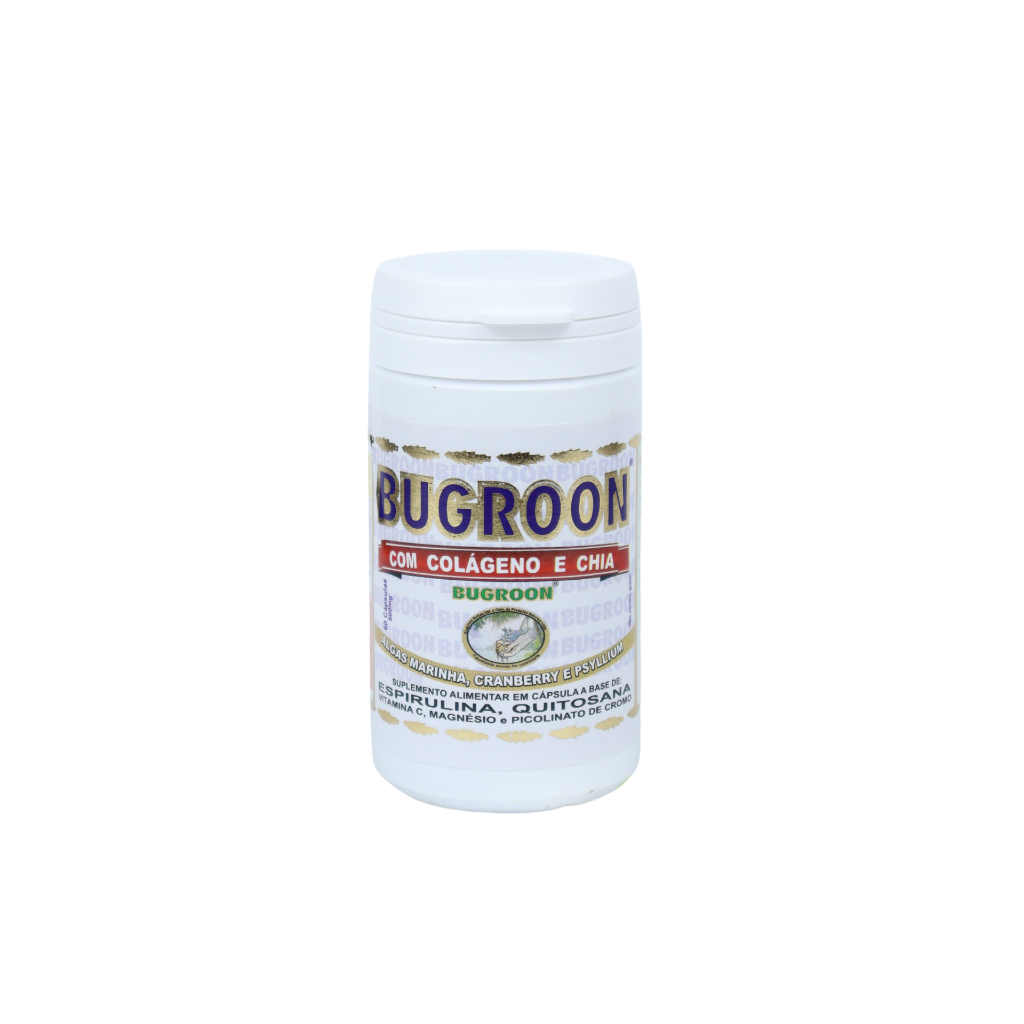 Bugroon com Colágeno e Chia 60Caps - BUGROON