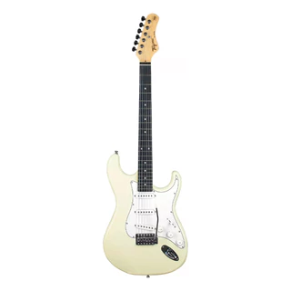 Guitarra Tagima Strato Escala Escura Escudo Awh Tg-500 Owh Material Do Diapasão Bordo Orientação