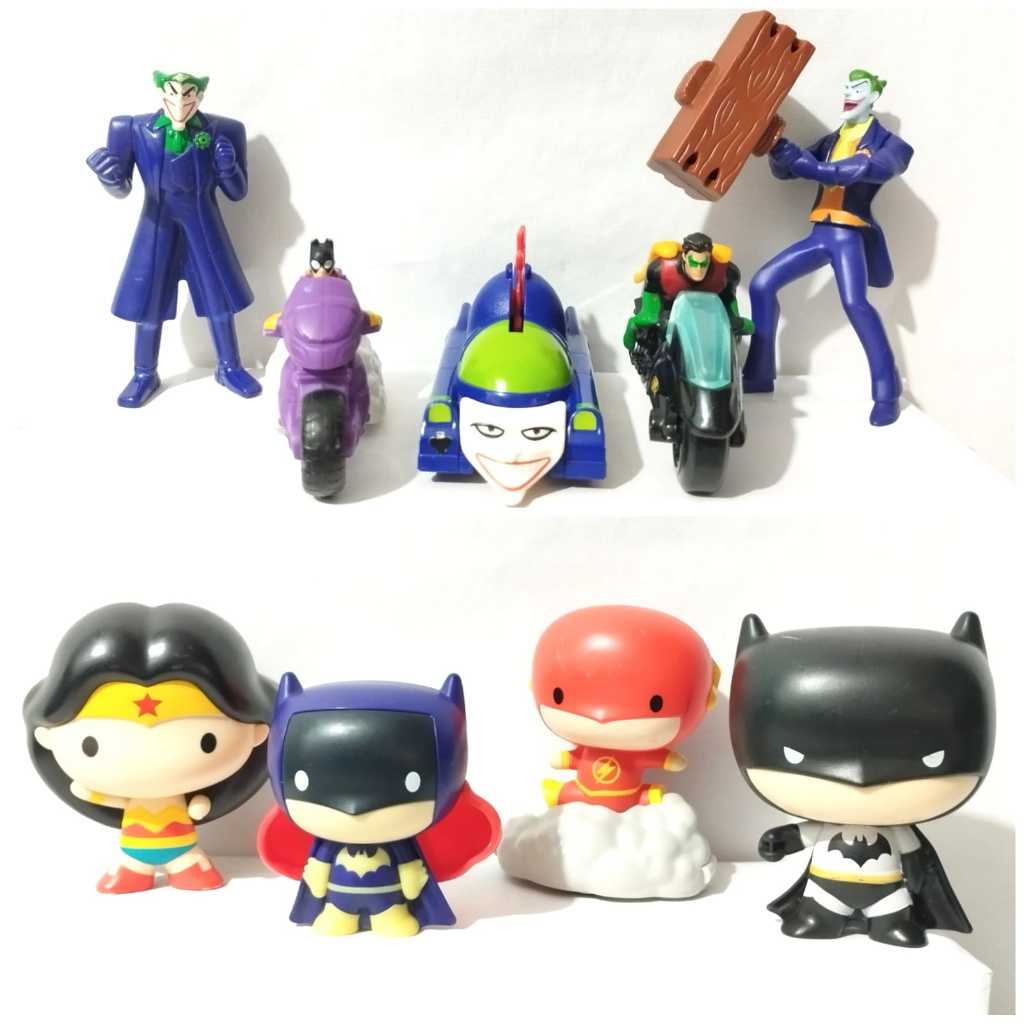Miniatura Liga Da Justiça Mc Donald's e Burger King | Shopee Brasil