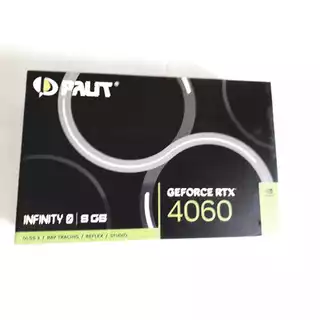 CAIXA Vazia da Placa de Vídeo Palit RTX 4060 8G