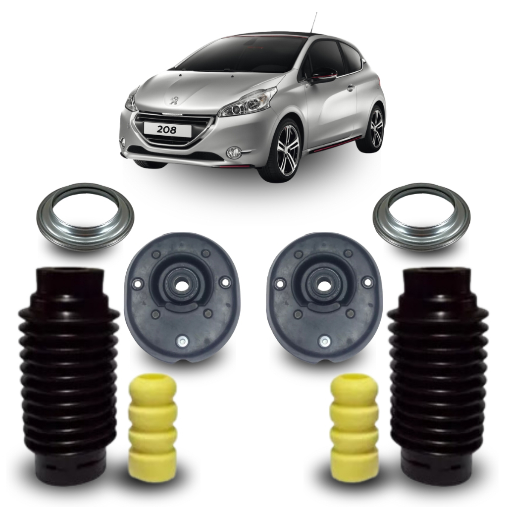 Kit Coxim Batente Rolamento Do Amortecedor Dianteiro Peugeot 208 Todos ...