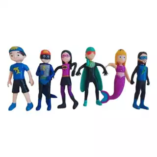 Turma do Lucas Neto Bonecos