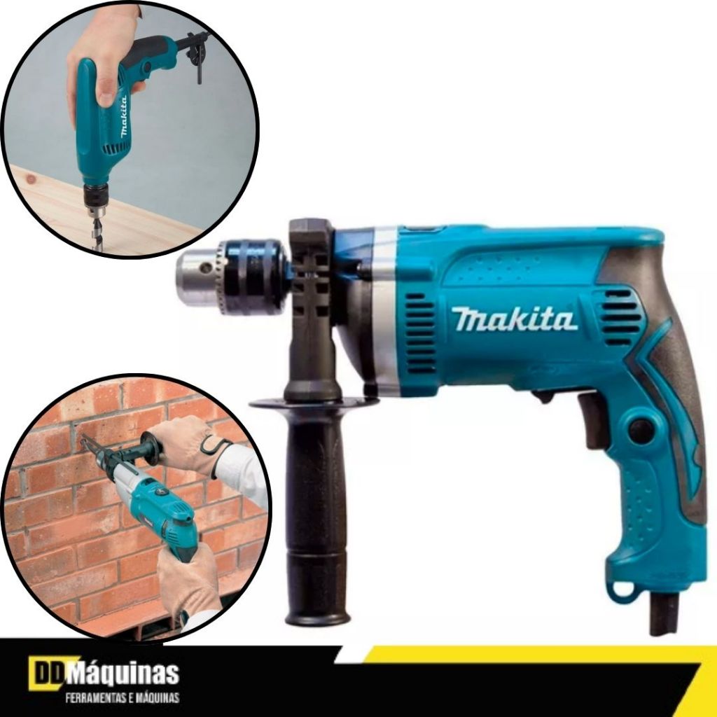 Furadeira de Impacto de Alta Performance 1/2" 710 Watts 220V - MAKITA
