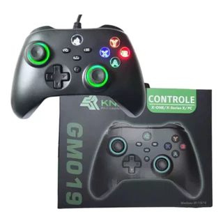 Controle Xbox com Fio 2m Knup KP-GM019 – Compatível com PC e Xbox Series X|S
