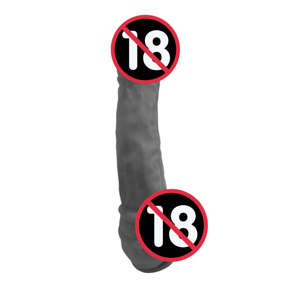 Consolo Penis Pinto de Borracha Peniano Escroto Com Ventosa Sansao 35cm Pau  Negro | Shopee Brasil