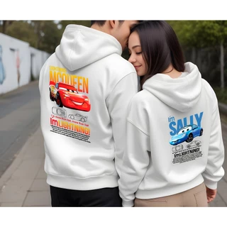 Blusa Moletom Relâmpago McQueen Sally Canguru Masculino Feminino Carros Manfinity