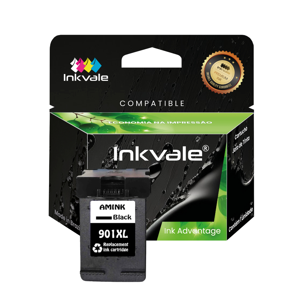 Cartucho 901 xl Preto Officejet J4540 J4550 J4660