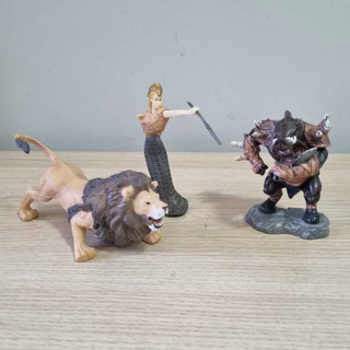 Lote 3 Miniaturas - As Crônicas de Nárnia - Disney - Walden - Hasbro 2005