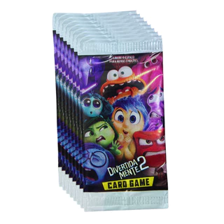Kit 200 Cards Divertidamente = 50 Pacotes Fechados Lançamento Filme Cinema 50 Pacotinhos
