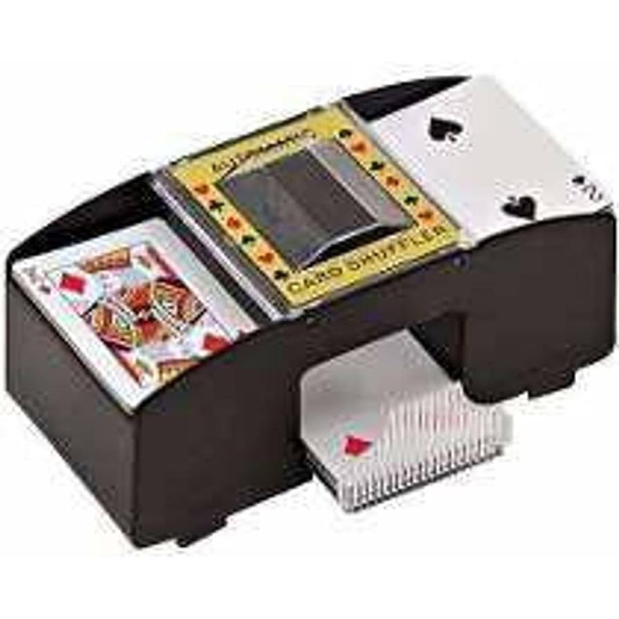 Embaralhador Automático De Cartas Para 2 Baralhos A Pilha