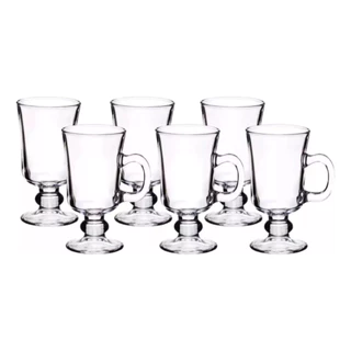 Kit Jogo Com 6 Canecas Capuccino Nespresso Irish 130ml