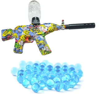 Brinquedo Automático Lança Bolinha De Gel Orbez Elétrico Recarregável brinquele elétrico silenciador