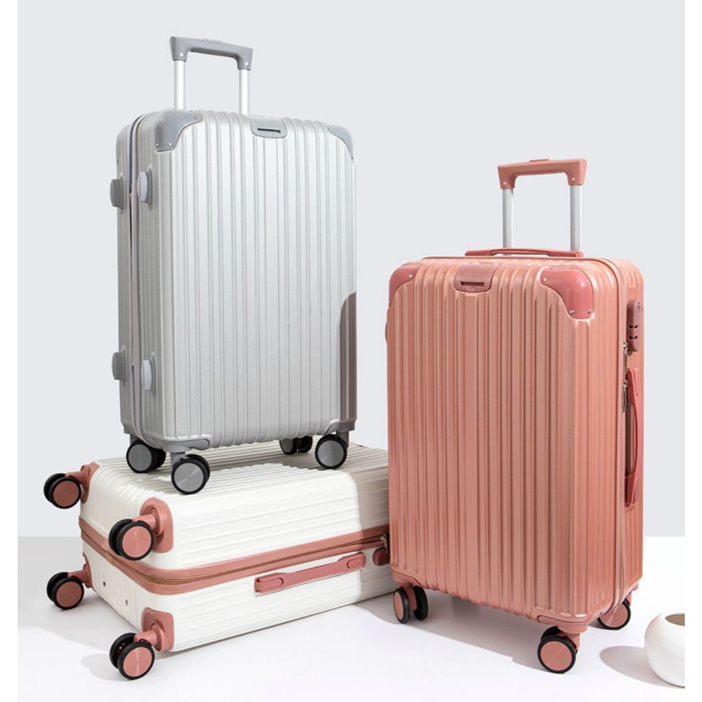 mala de viagem n19-28polegadas Rodinhas 360° Zíper E Rodas Dupla 2024 novo com senha promoção menor preço