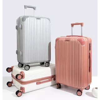 Mala de Viagem  N19-28 polegadas Rodinhas 360° Duplas Ziper Expansor Cadeado - Promoção Menor Preço em Oferta na Shopee