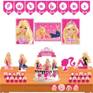 25 Jogos Da Velha Barbie Mdf Decoração 10 X 10 Cm Ken