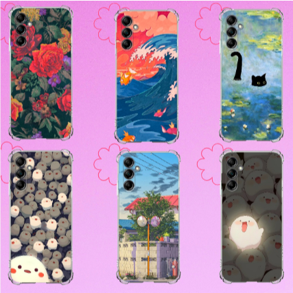 CAPA TPU DESENHOS VARIADOS AESTHETIC CAPINHA SAMSUNG A15, A25, A35, A55