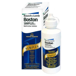 Boston Simplus Solução de limpeza para lentes rígidas