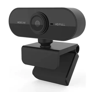 Câmera Webcam Full Hd 1080p 30fps Preto Video chamada Call