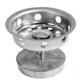 RALO PARA PIA INOX (CESTA PARA VÁLVULA)DE COZINHA E LAVANDERIA.