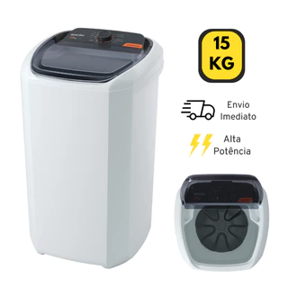 Máquina de lavar 15KG semi-automática Wanke Premium 220V e 127V Tanquinho Lavadora de Roupas 15 KG