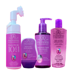 Kit Skin Care Melanina 4 Itens PhálleBeauty