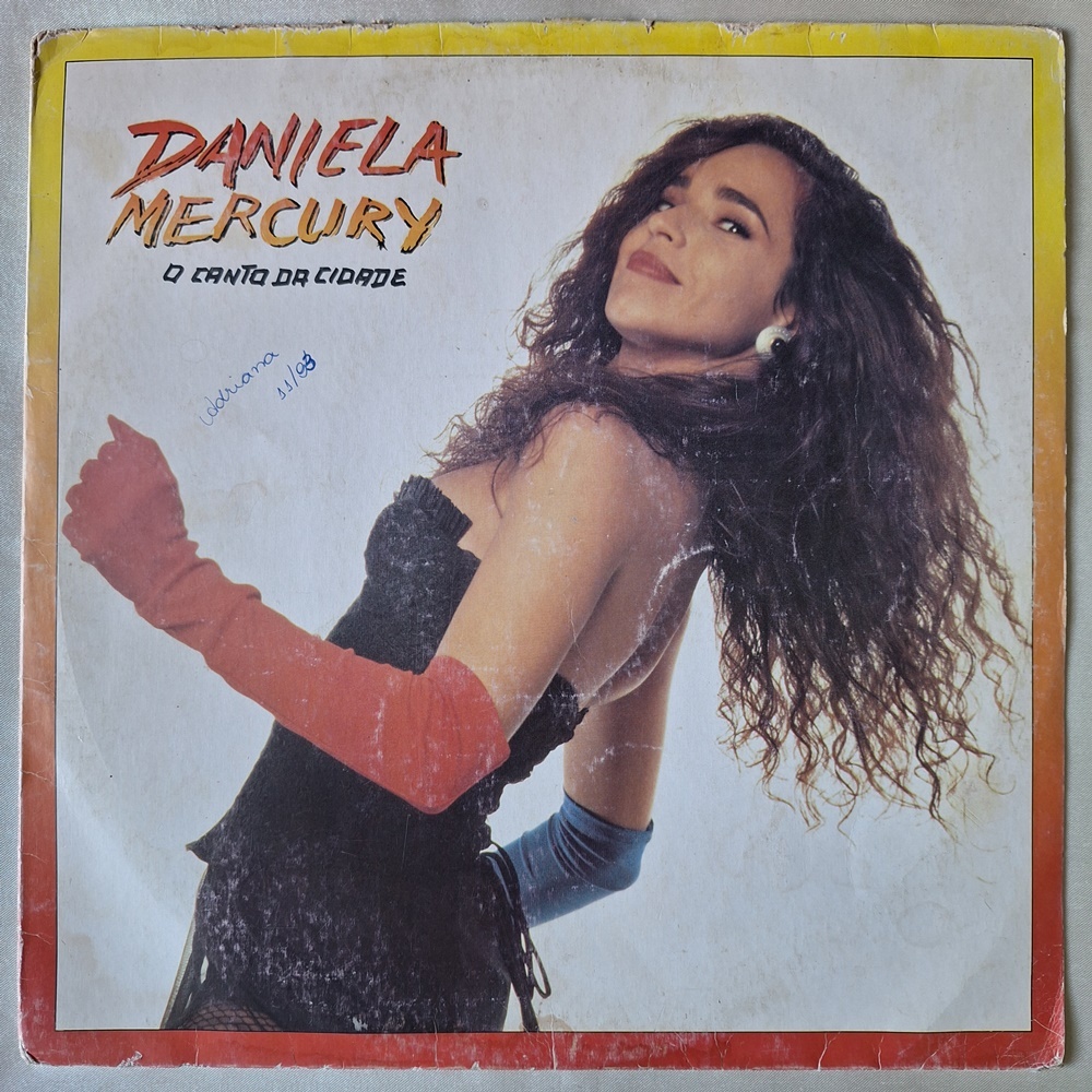 DISCO DE VINIL LP - DANIELA MERCURY – O CANTO DA CIDADE (1992) | Shopee ...