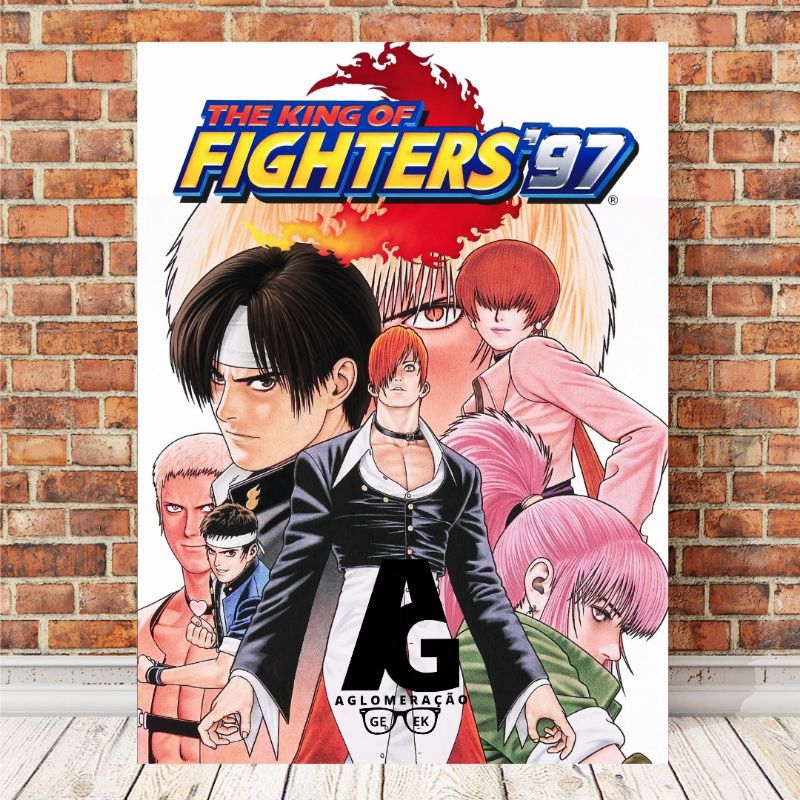 The King Of Fighters - Placa Decorativa em MDF 21x29cm | Shopee Brasil