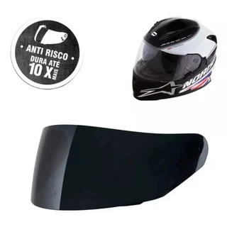Viseira Antirisco Fumê Capacete Norisk Soul Ff302