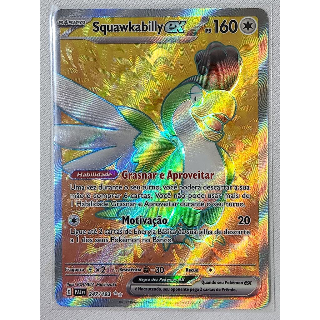 Carta Pokemon Squawkabilly ex (247/193) PAL | Shopee Brasil