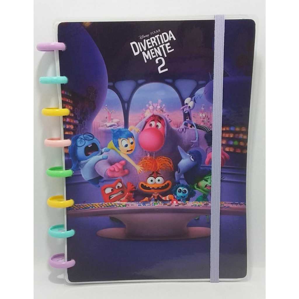 Caderno inteligente Divertida Mente A5 | Shopee Brasil