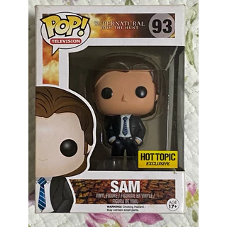 Funko Pop! Sam Winchester FBI - Supernatural - Exclusivo Hot Topic - NOVO E RARO