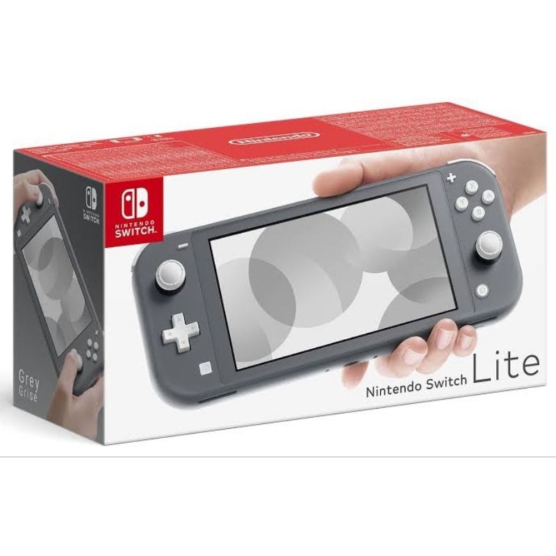 Nintendo Switch Lite Cinza Desbloqueado 128GB