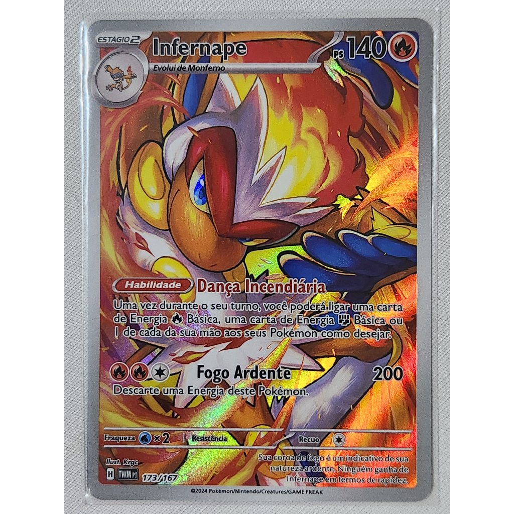 Carta Pokemon Infernape (173/167) TWM