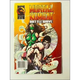 2 Revistas (HQ's) Mortal Kombat: BattleWave Número 10 & Mortal Kombat: Rayden e Kano
