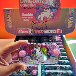 Caixa c/ 24 Mini Brinquedos Aquaplays Borda Infinita (Vários Temas)